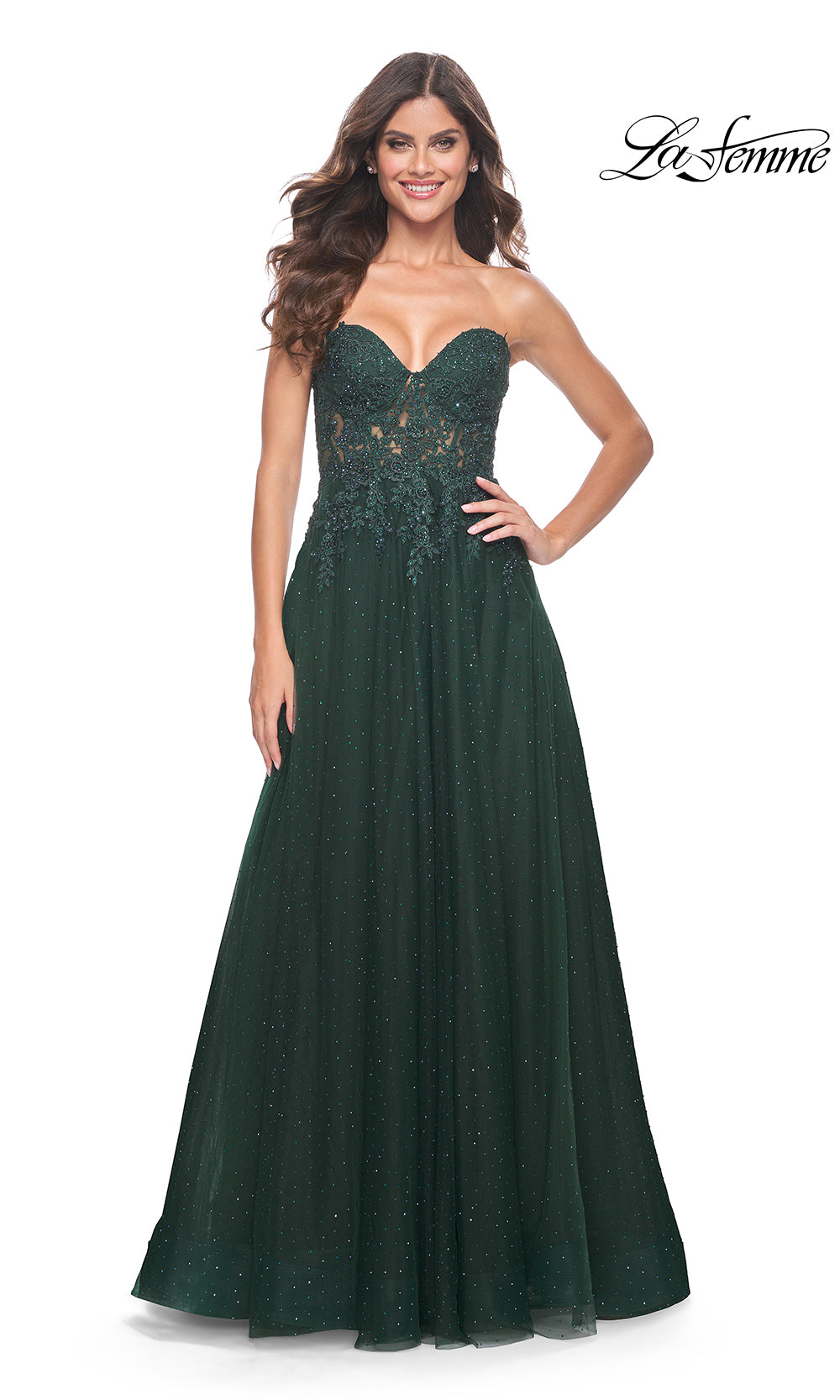 La Femme 32253 Dark Emerald