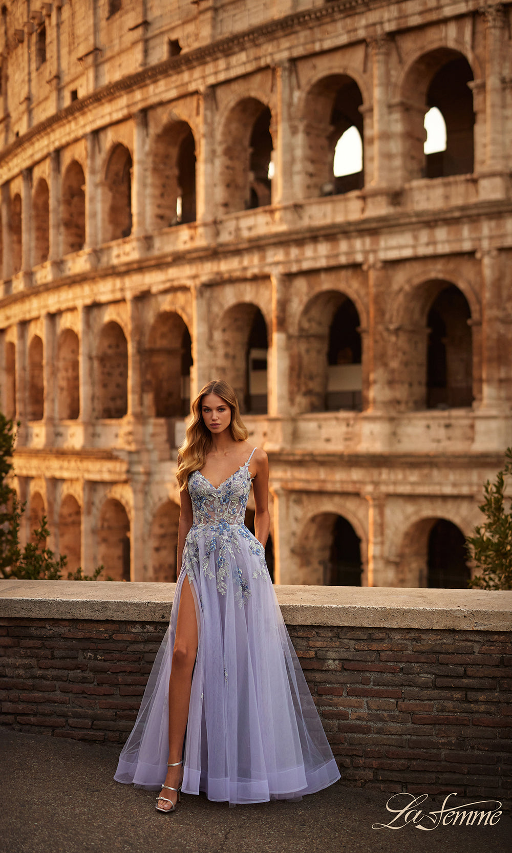 La Femme 32288 Lavender Gray