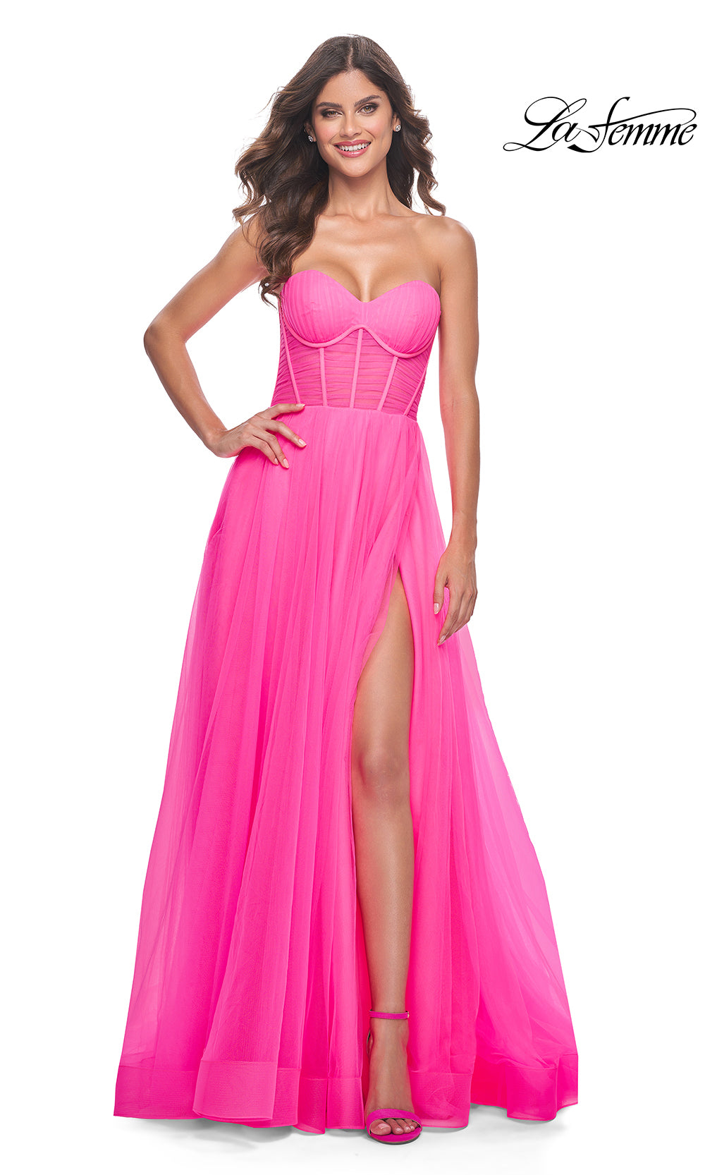 La Femme 32341 Neon Pink