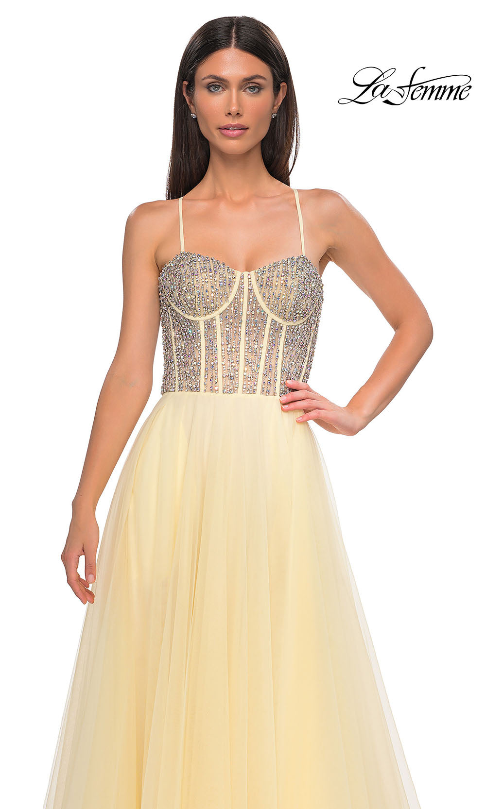 La Femme 32703 Pale Yellow