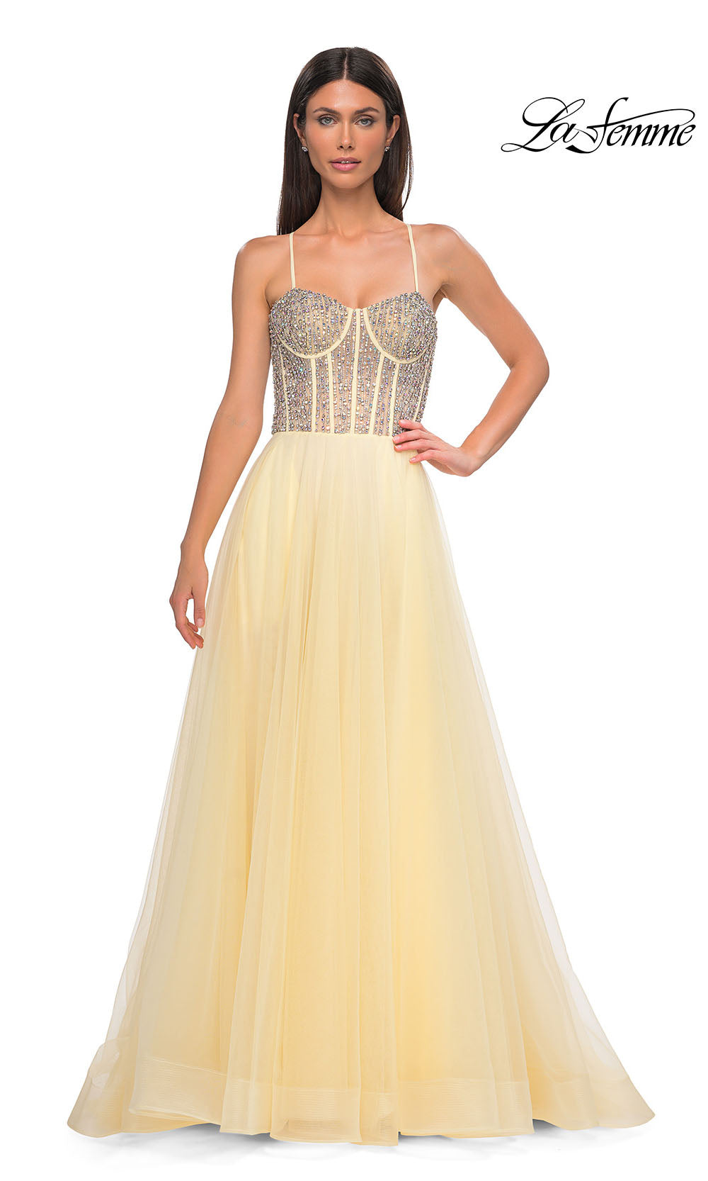 La Femme 32703 Pale Yellow
