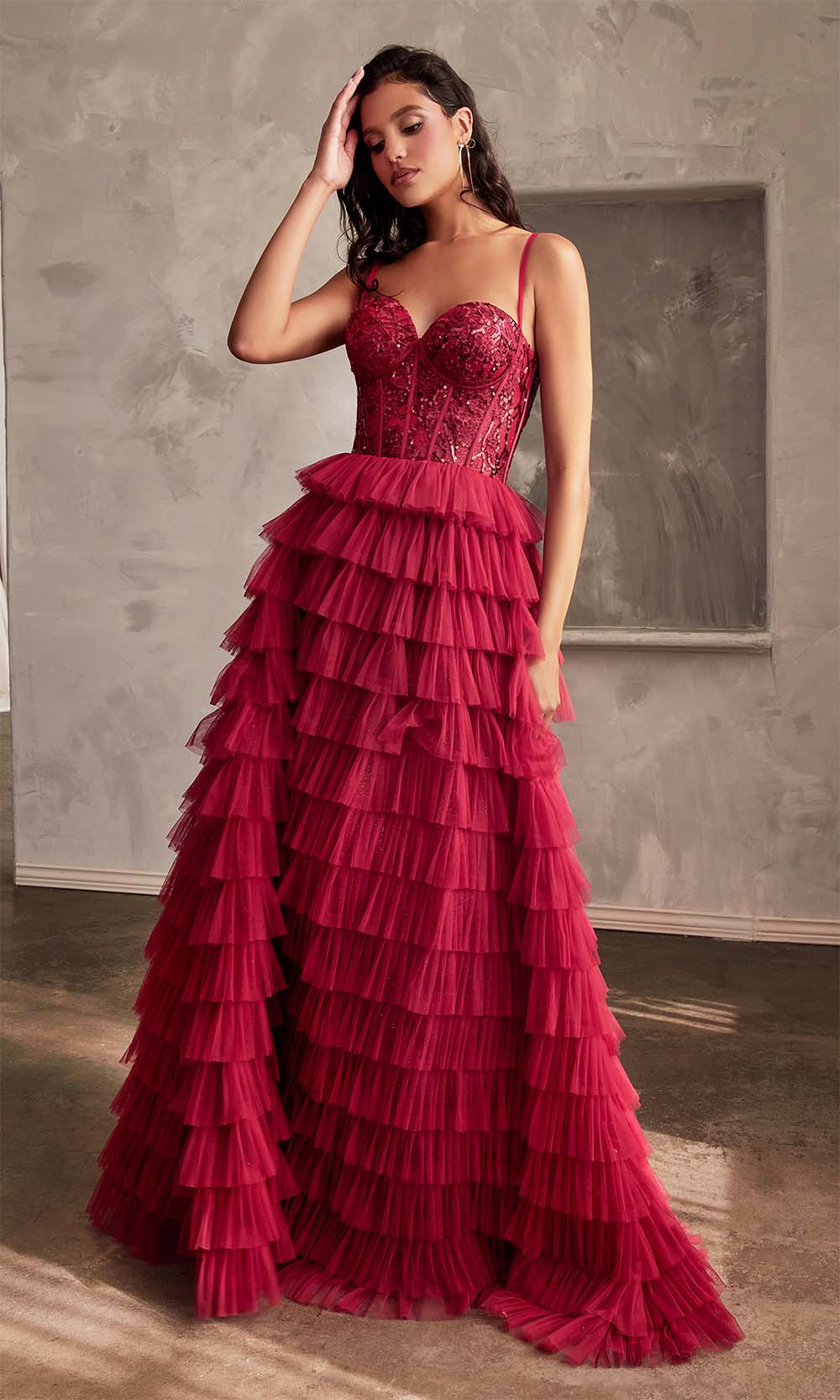 Ladivine CB143 Burgundy