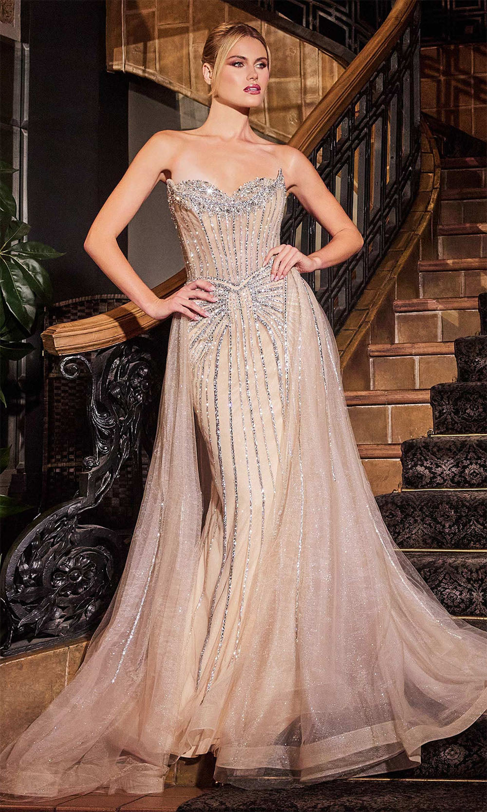 Ladivine CB158 Silver Nude