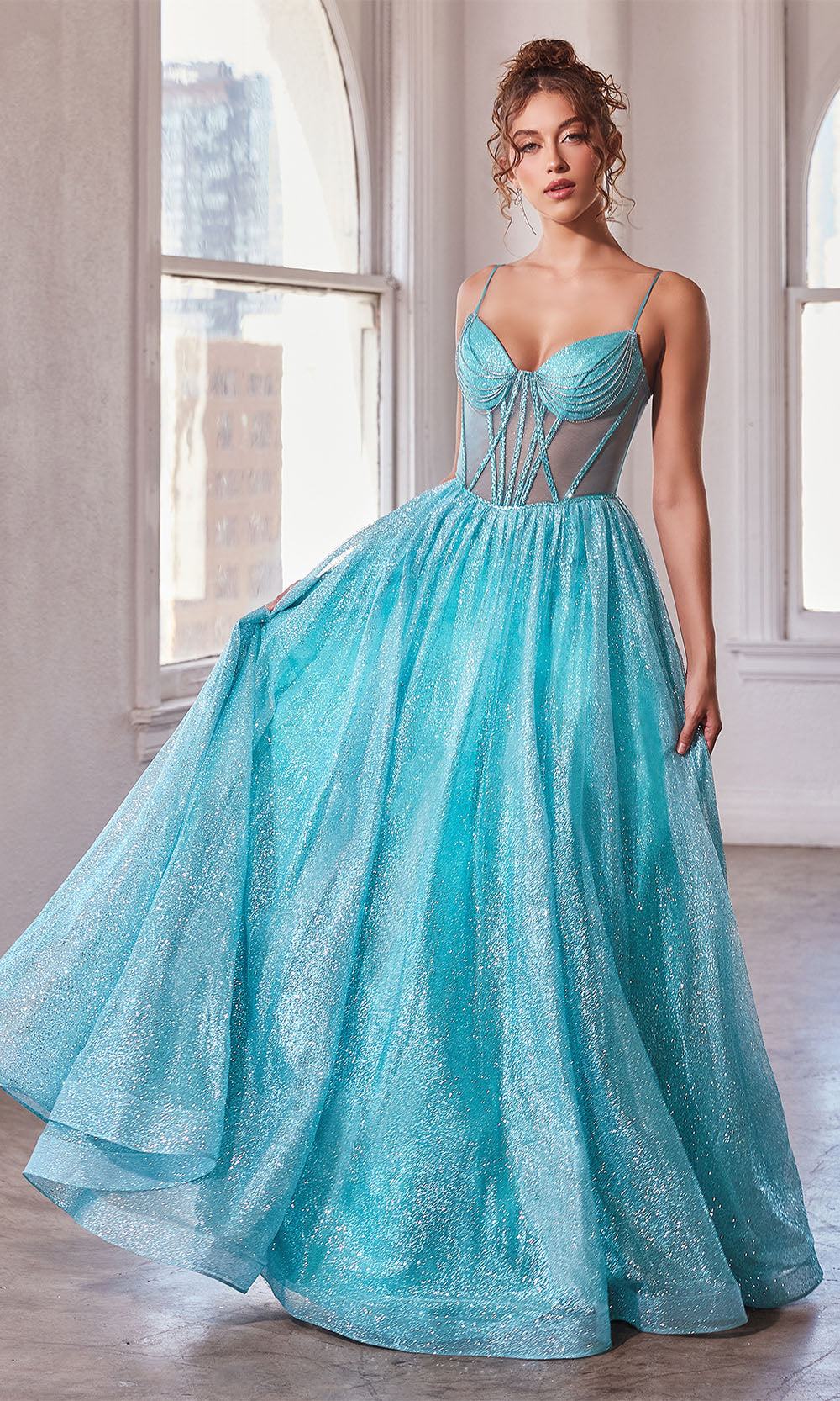 Ladivine CD832 Aqua Blue