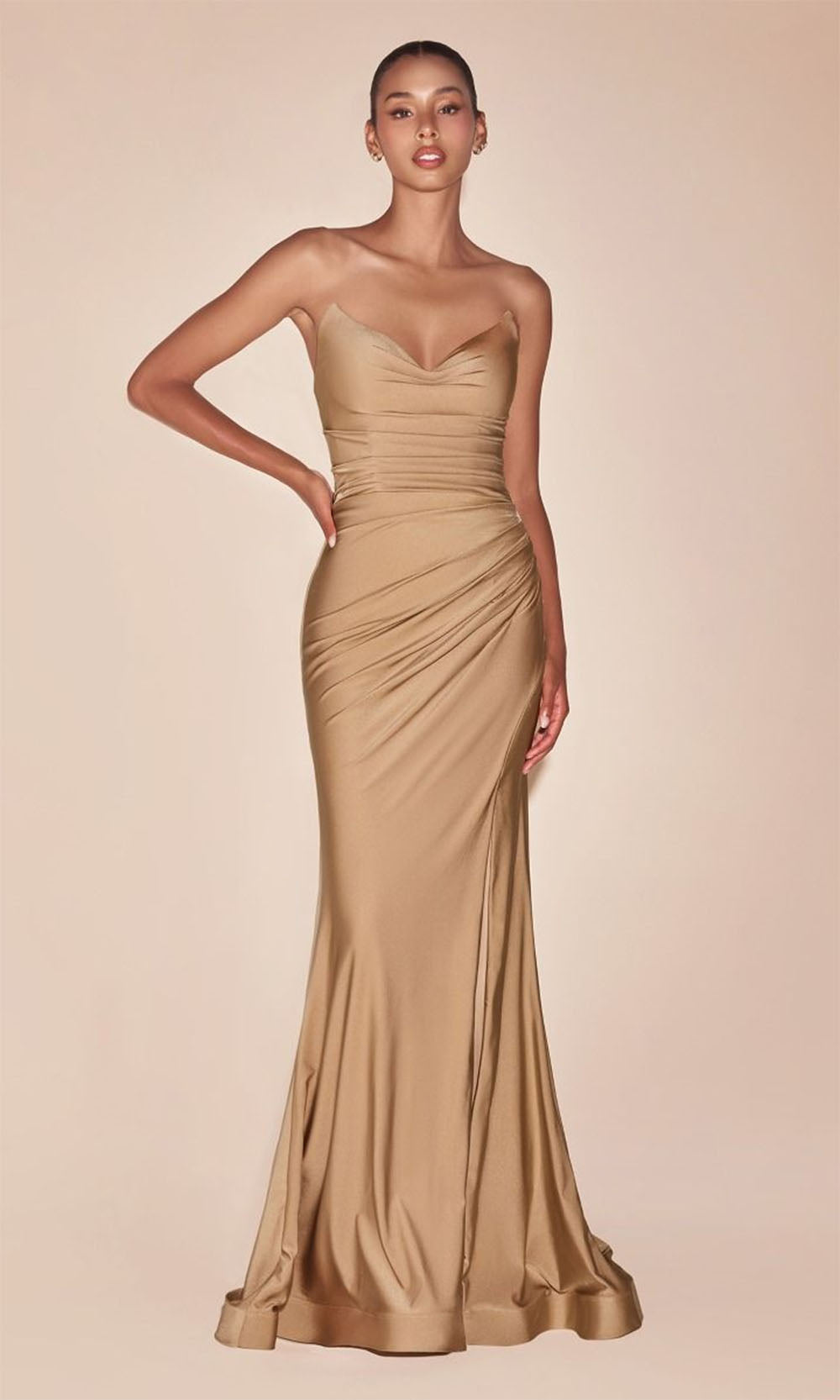 Ladivine CD791 Nude Gold