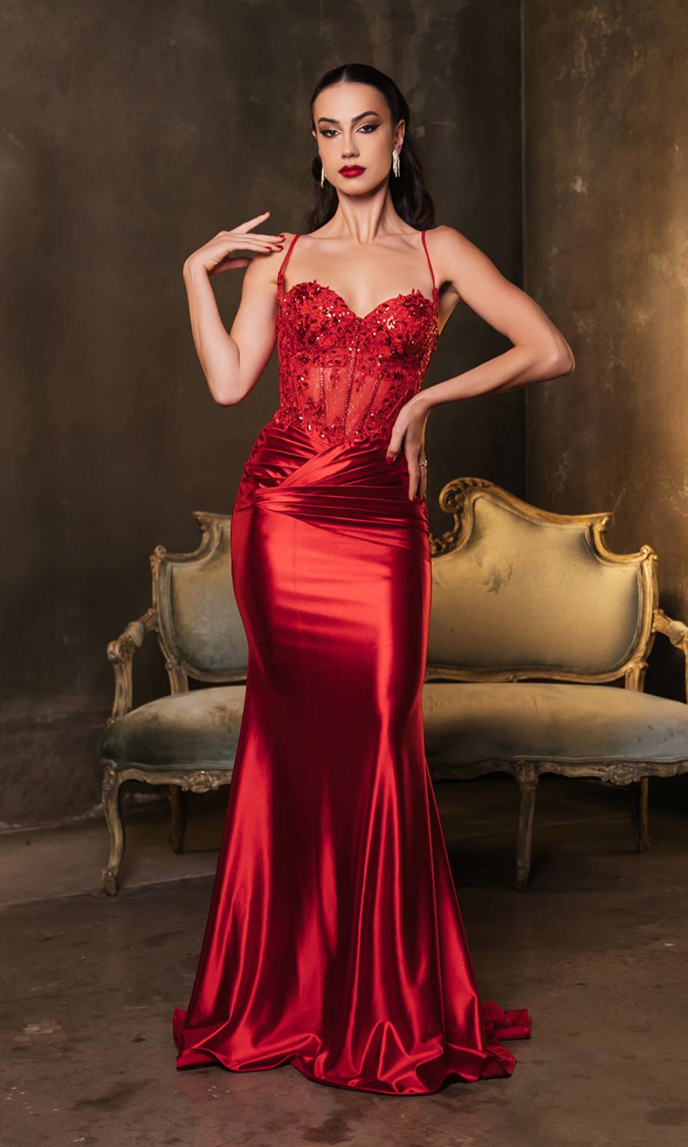 May Queen MQ2139 Red