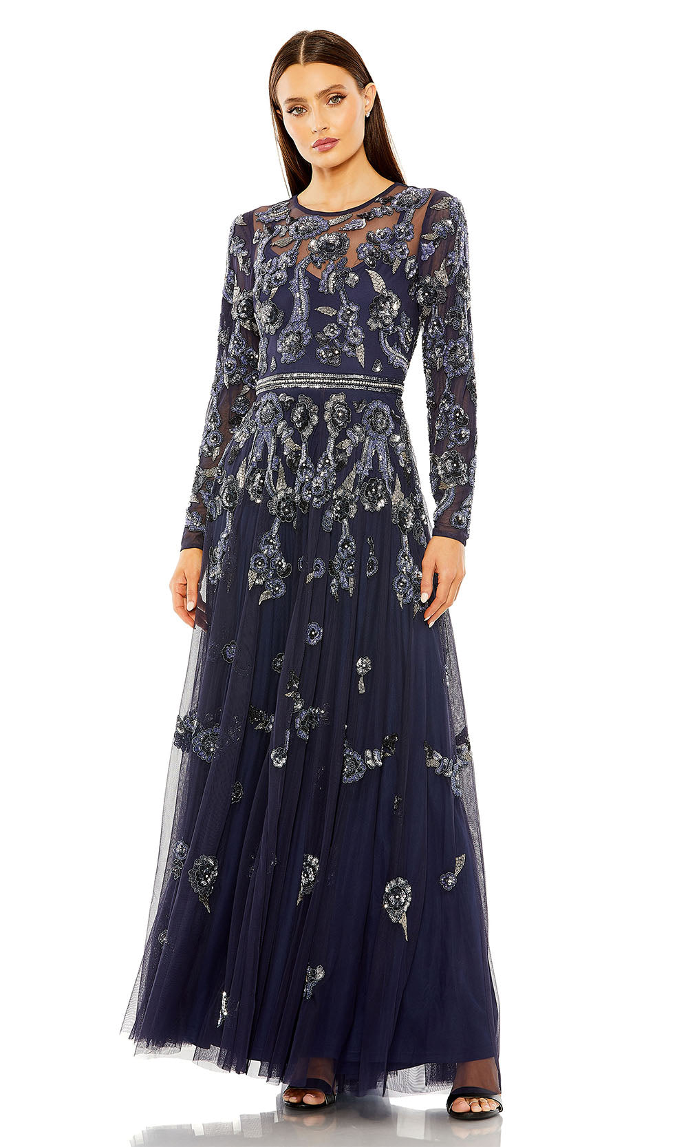 Mac Duggal 10013 Midnight Multi