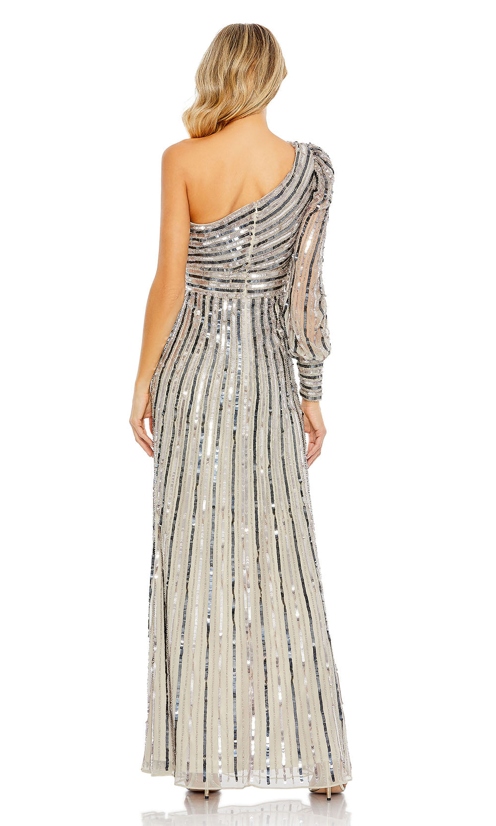 Mac Duggal 10793 Platinum