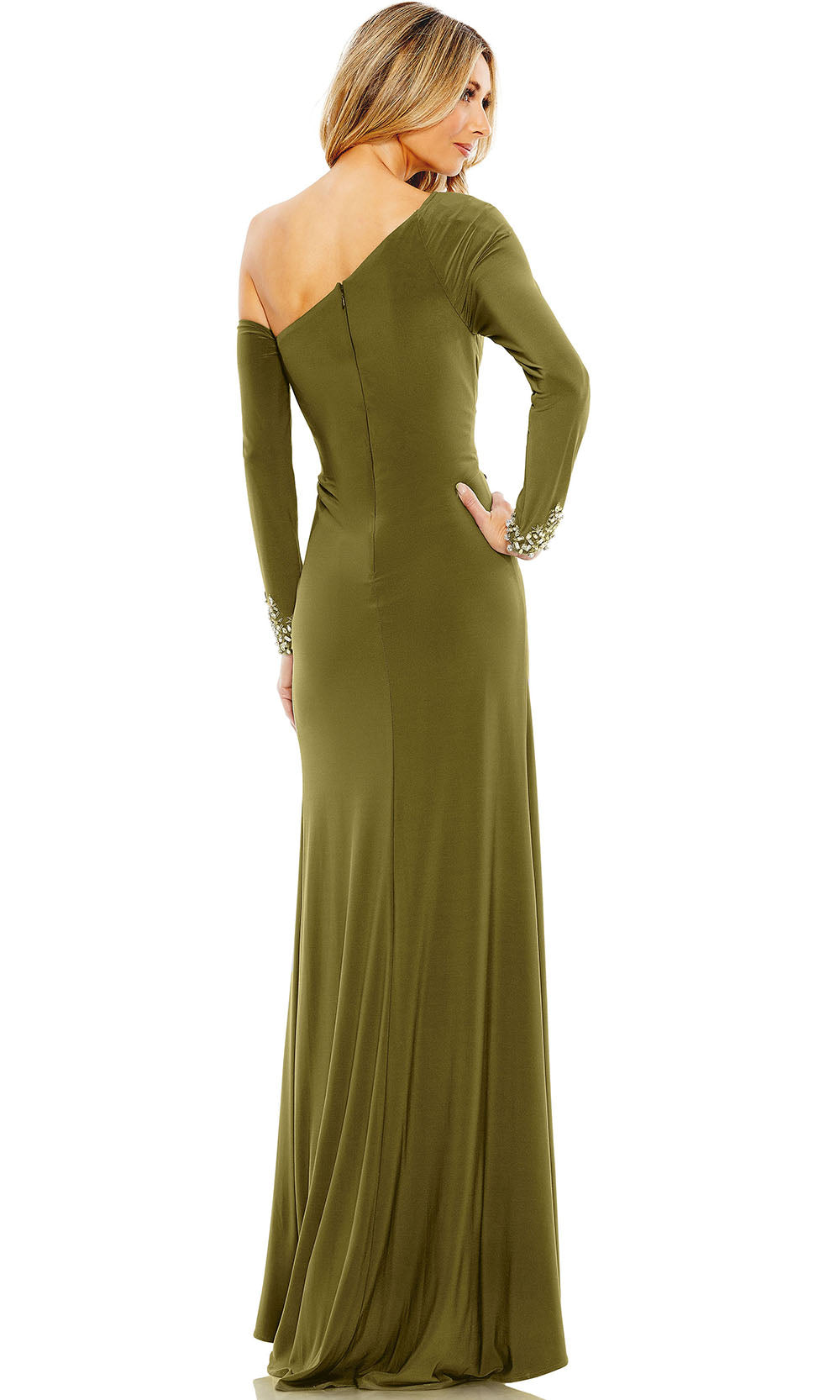 Mac Duggal 12489 Olive