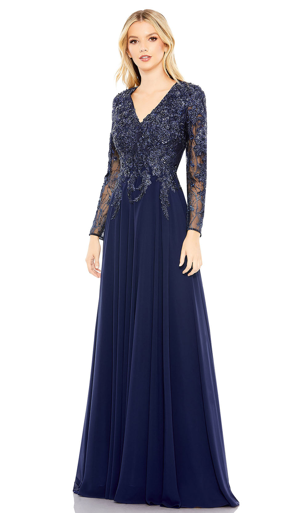 Mac Duggal 20388 Navy