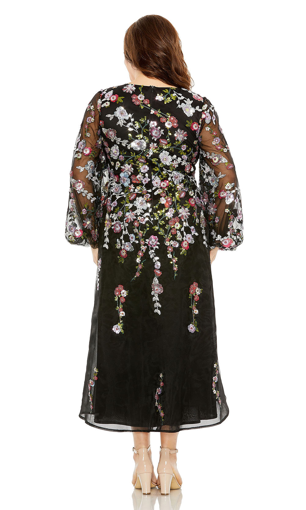 Mac Duggal 20474 Black Multi