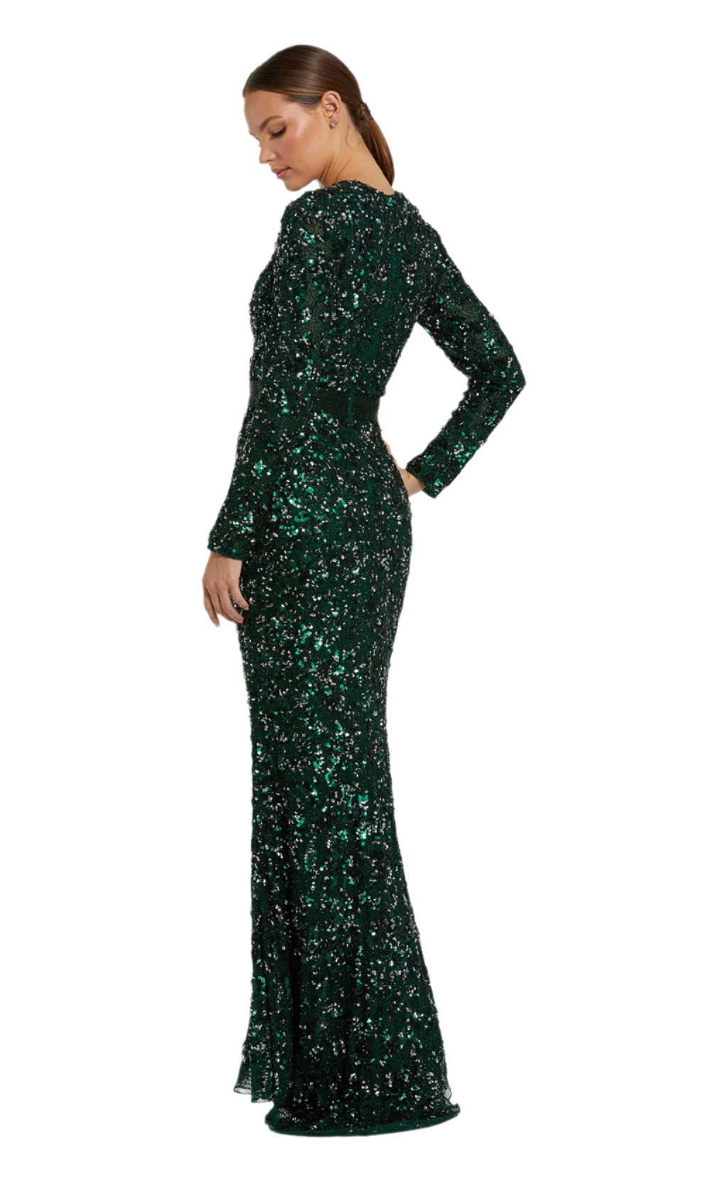 Mac Duggal 5453 Forest Green