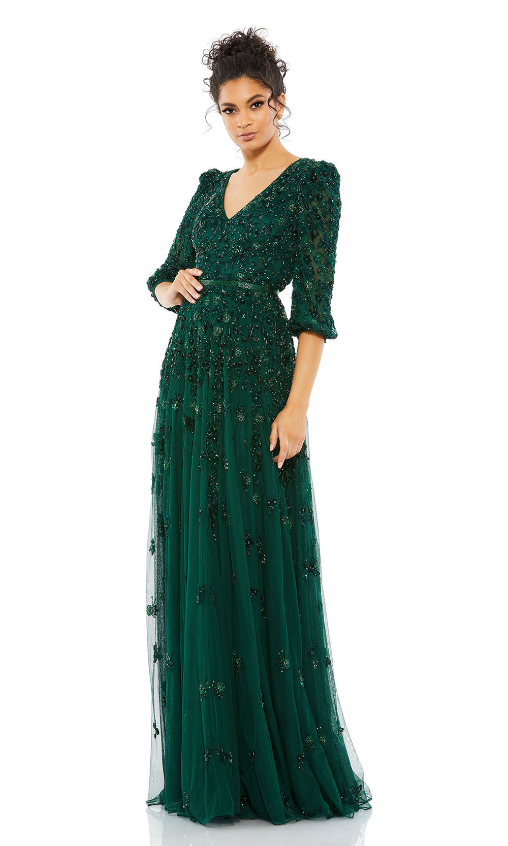 Mac Duggal 5497 Deep Emerald