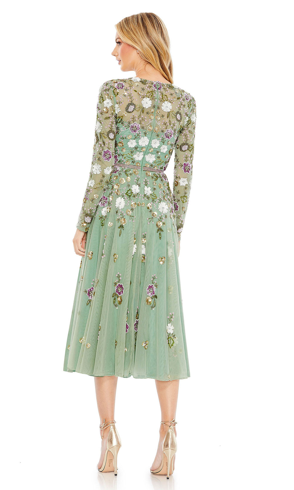 Mac Duggal 5716 Sage Multi