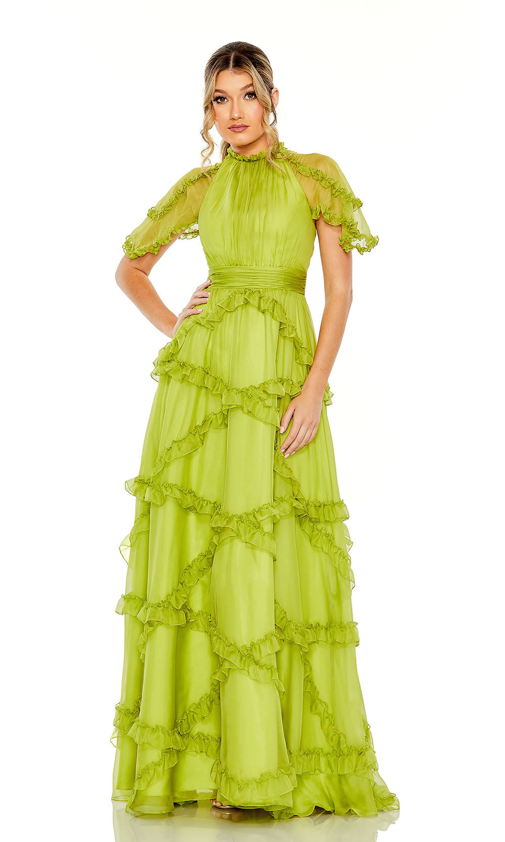 Mac Duggal 68222 Apple Green