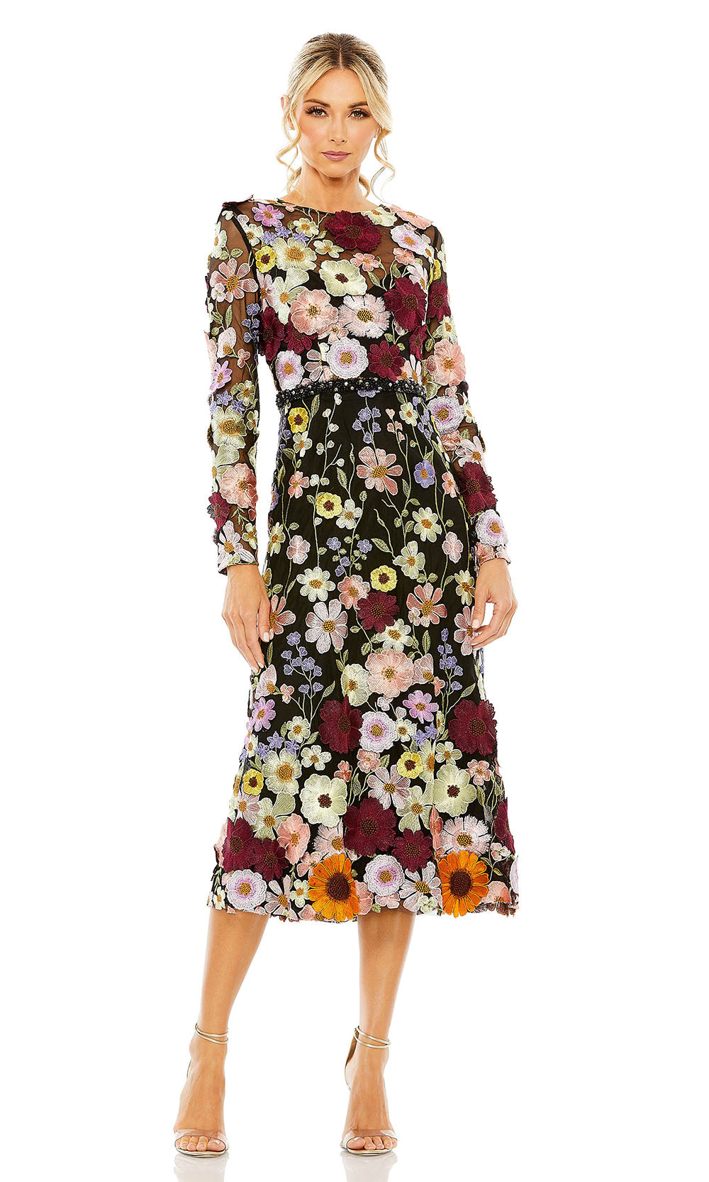 Mac Duggal 68462 Black Multi