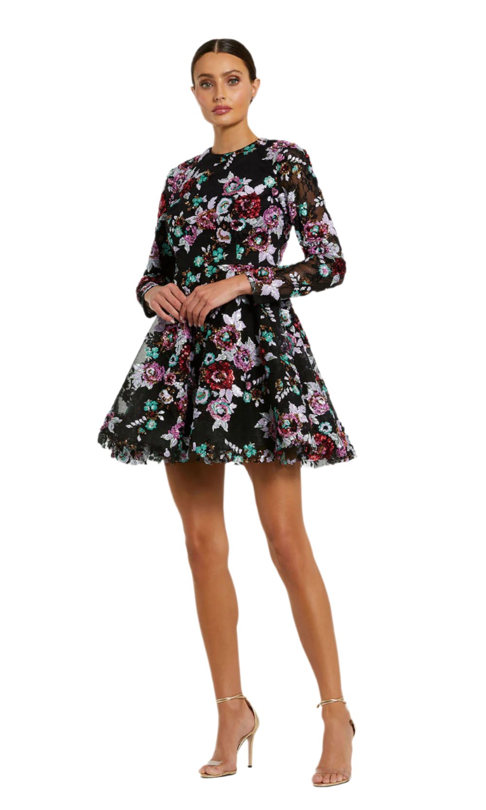 Mac Duggal 68783 Black Multi