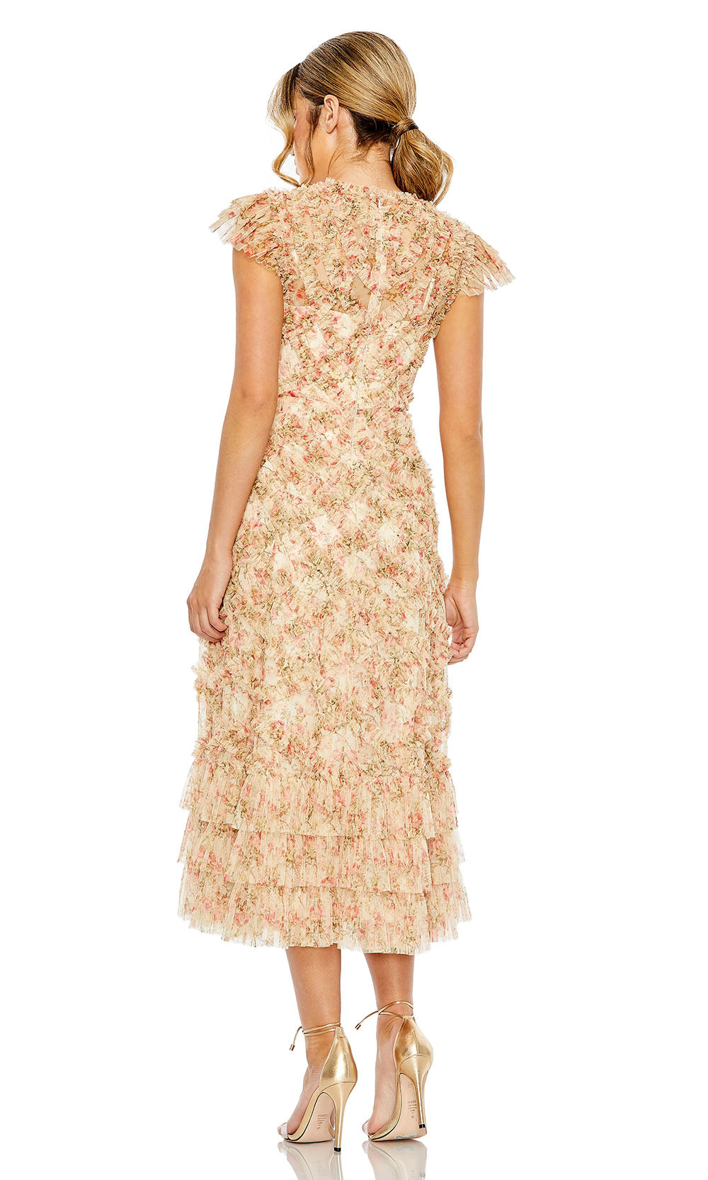 Mac Duggal 8060 Beige Nude