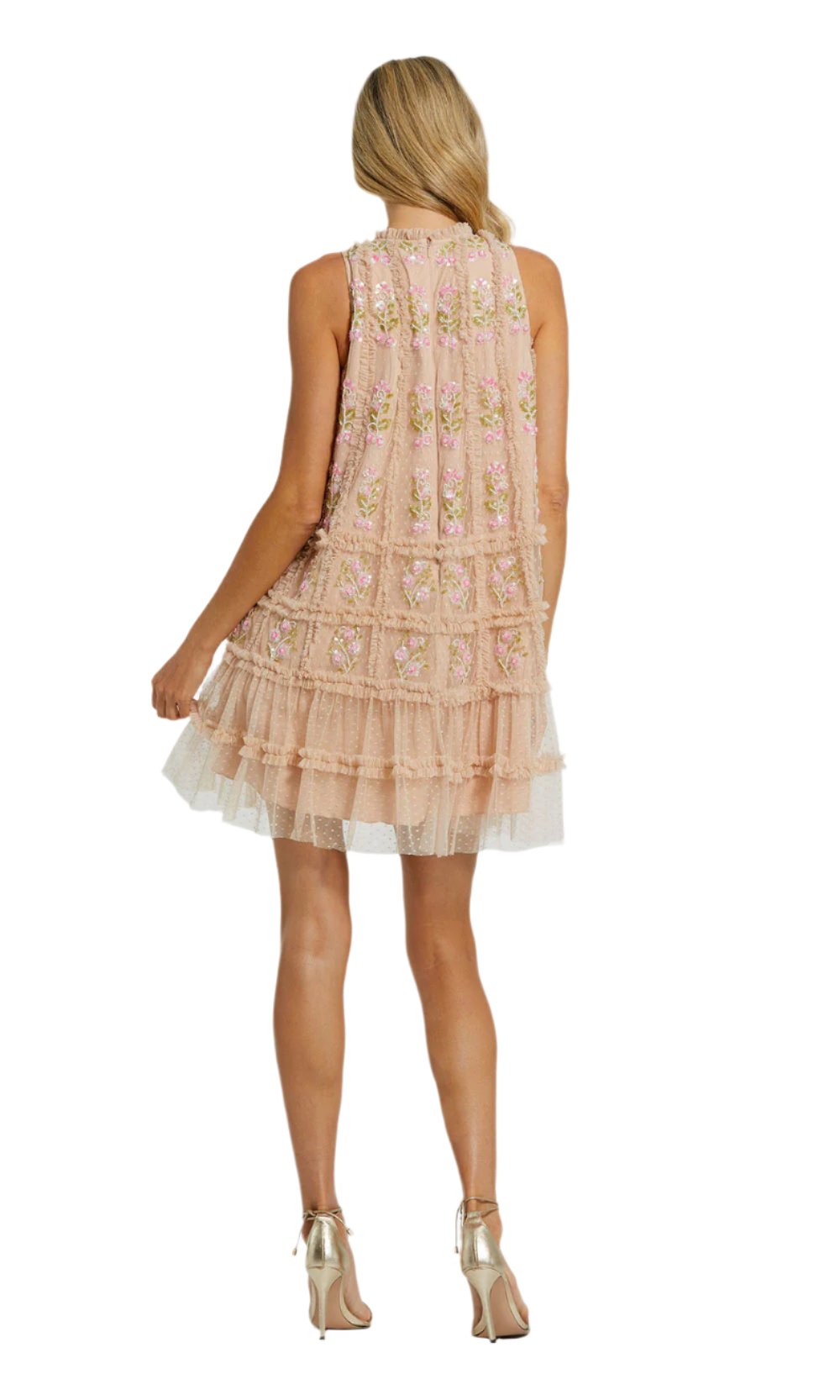 Mac Duggal 8172 Nude Multi