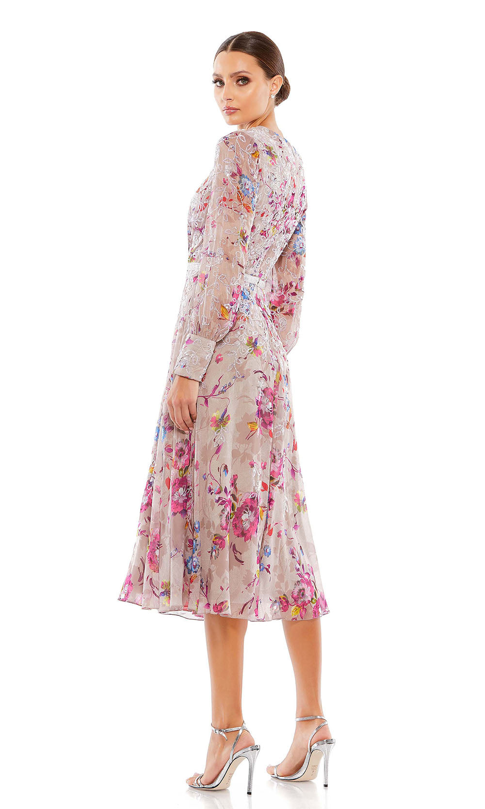 Mac Duggal 9147 Mauve Multi