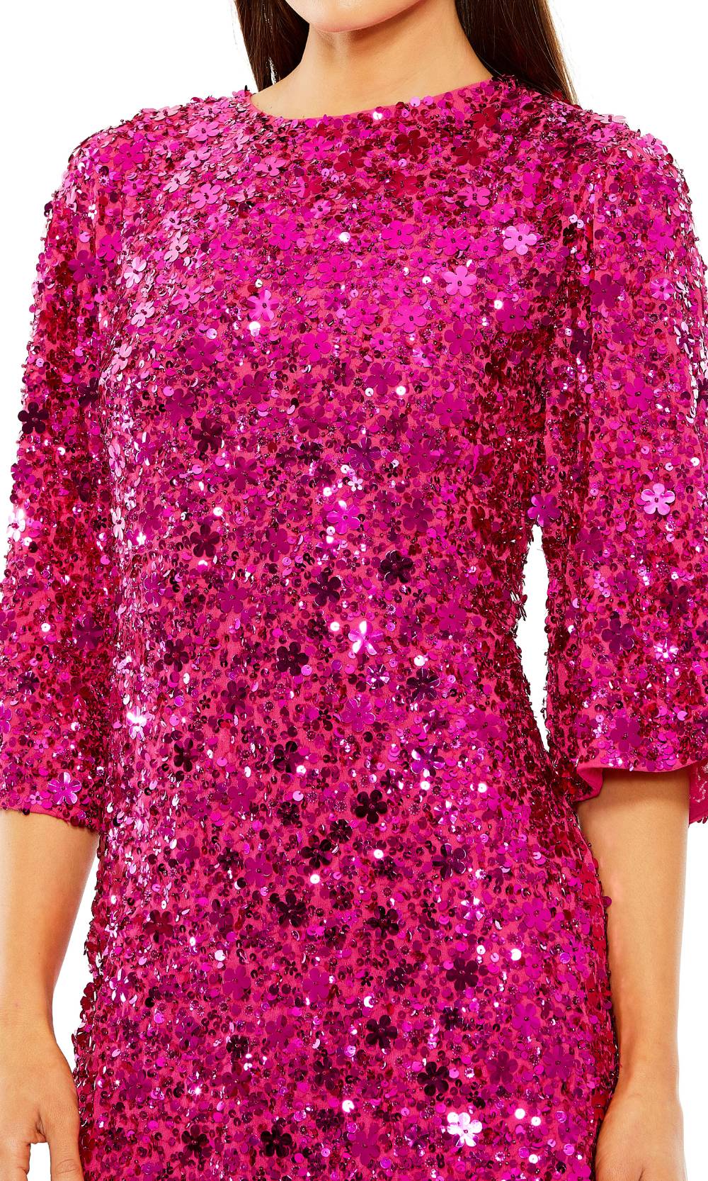Mac Duggal 10032 Hot Pink