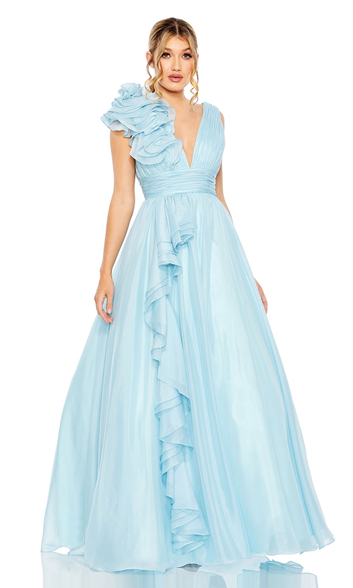 Mac Duggal 48856 Powder Blue