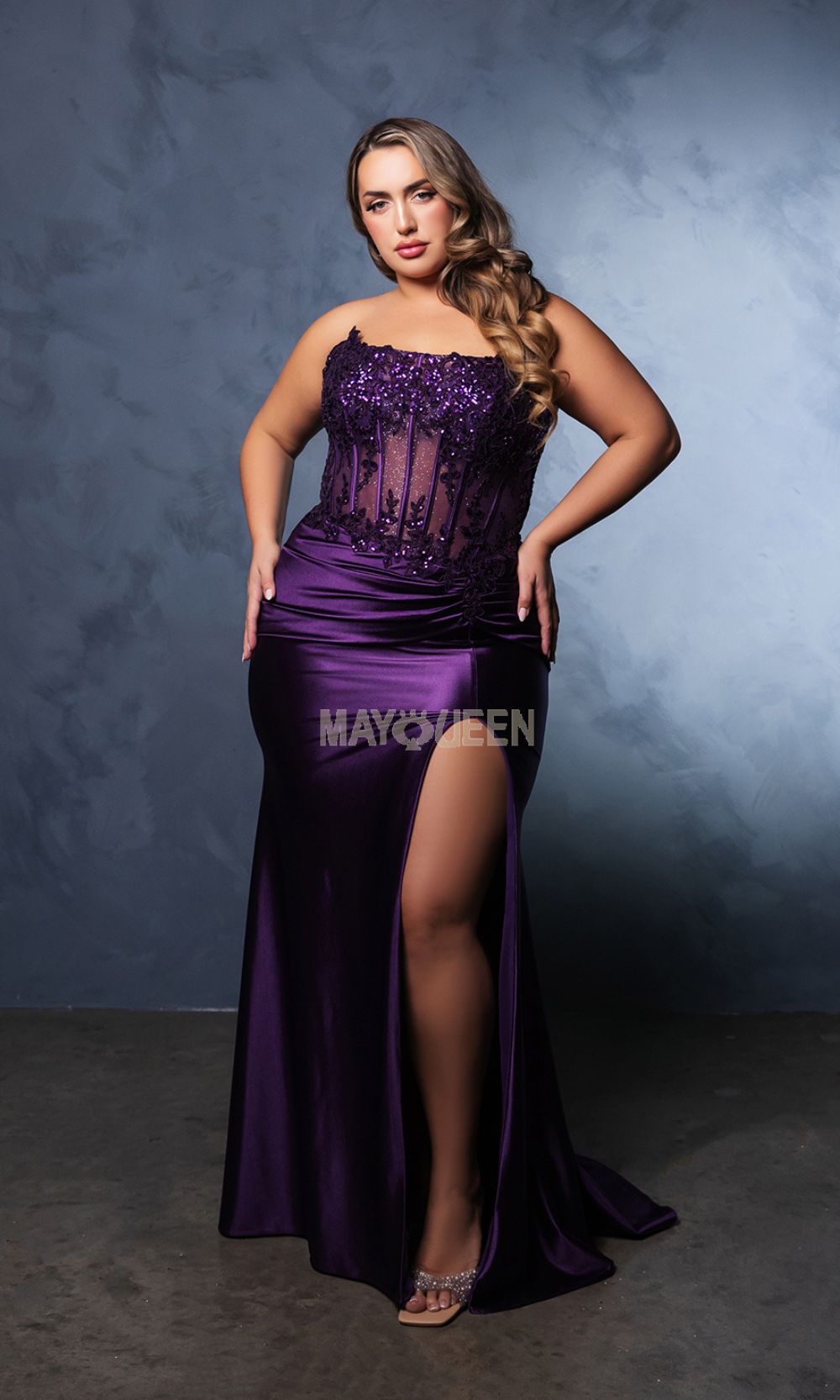 May Queen MQ2140 Eggplant