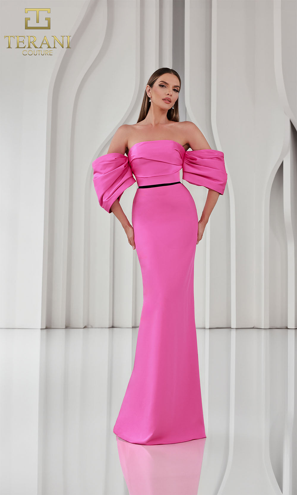 Terani Couture 251E4204 Fuchsia