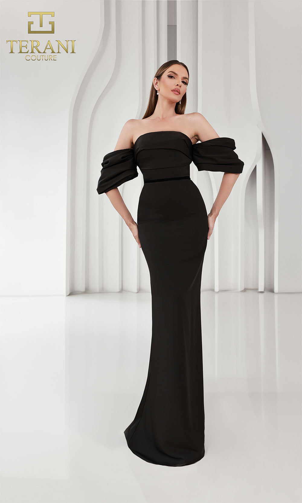 Terani Couture 251E4204 Black