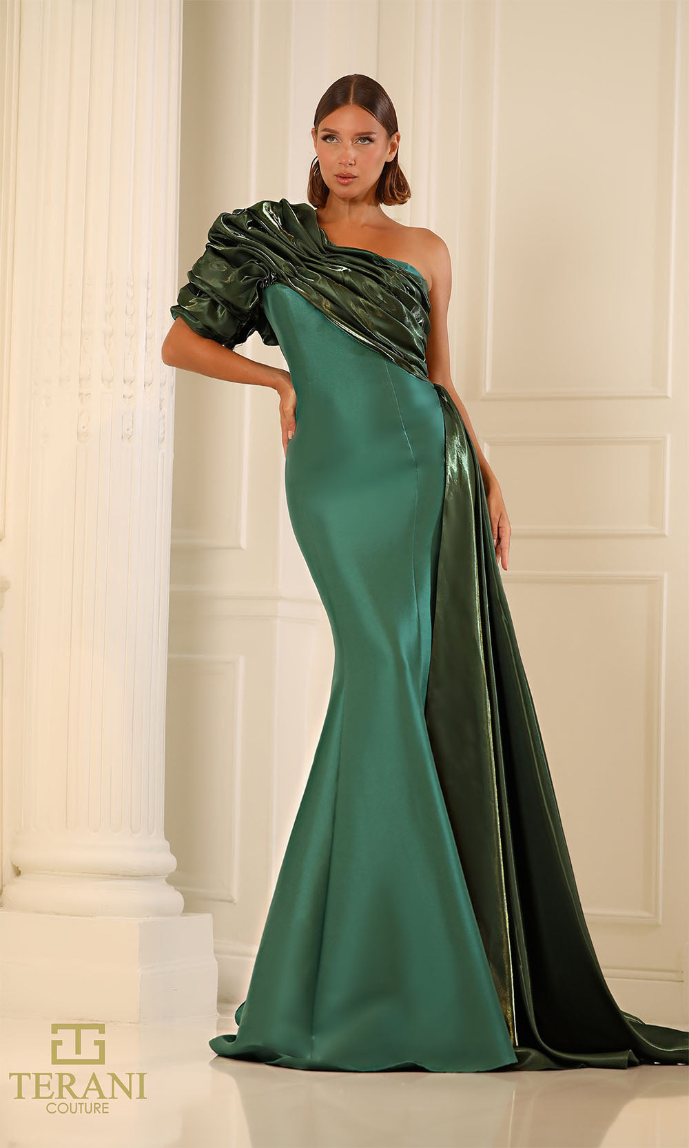 Terani Couture 251E4205 Emerald