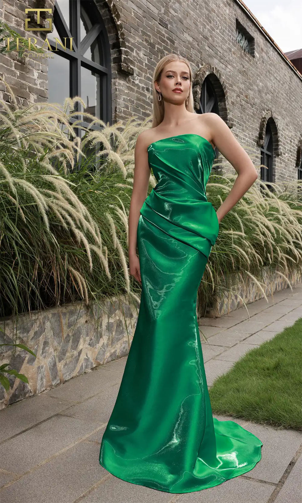 Terani Couture 251E4231 Emerald