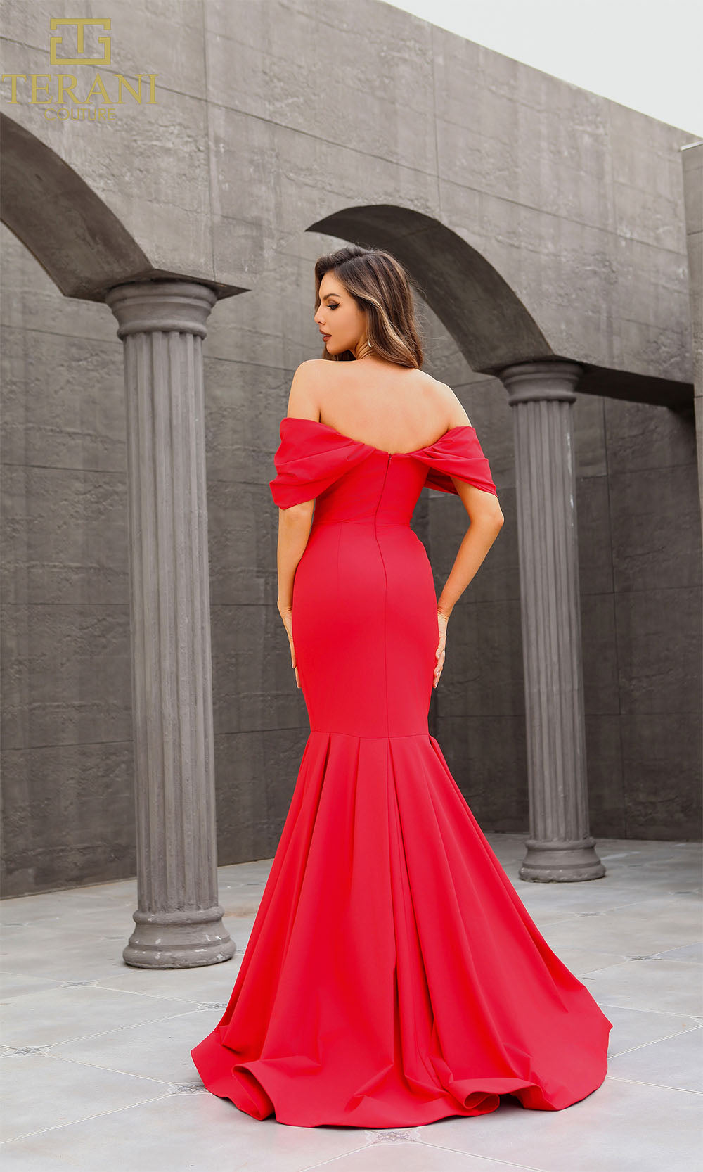 Terani Couture 251E4271 Red