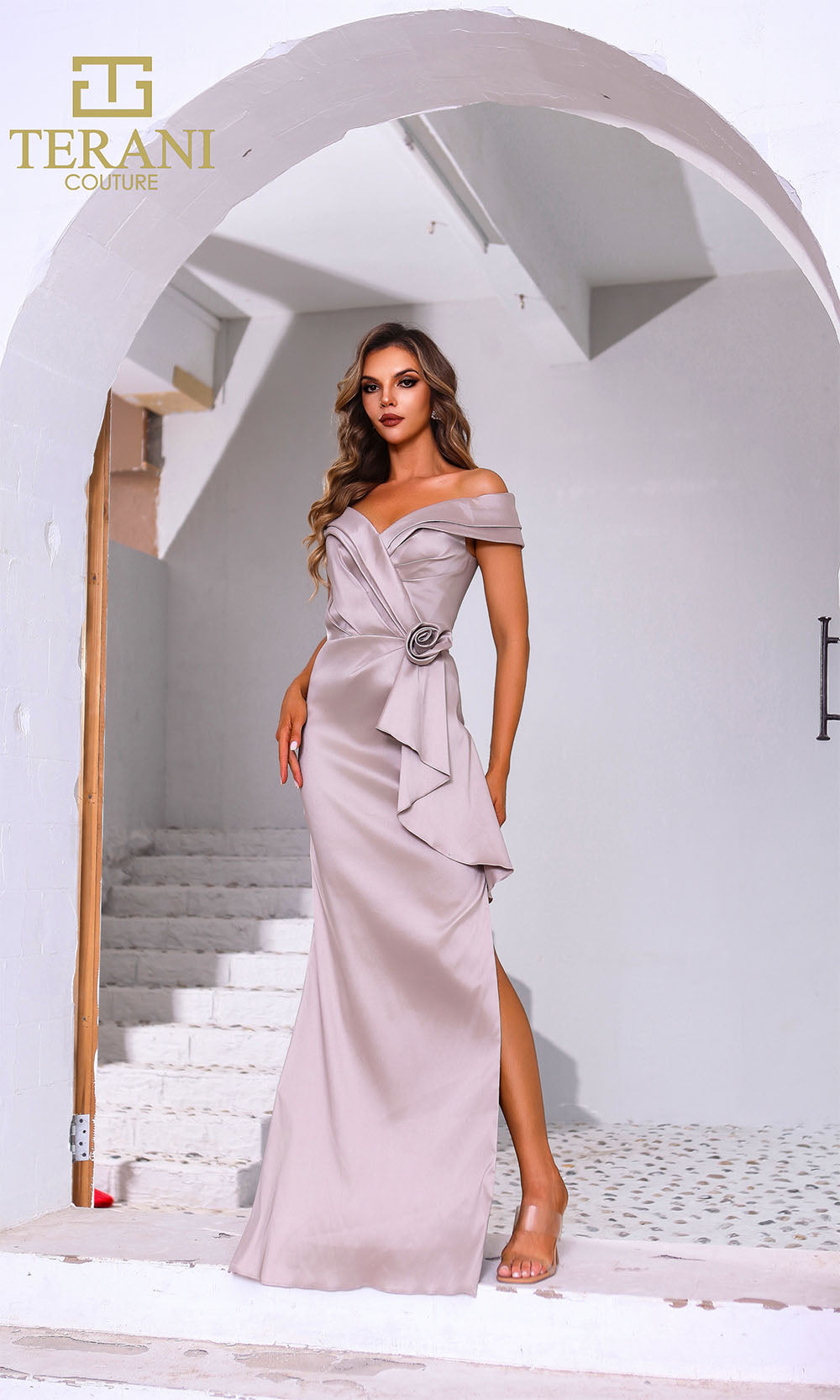 Terani Couture 251M4445 Mauve