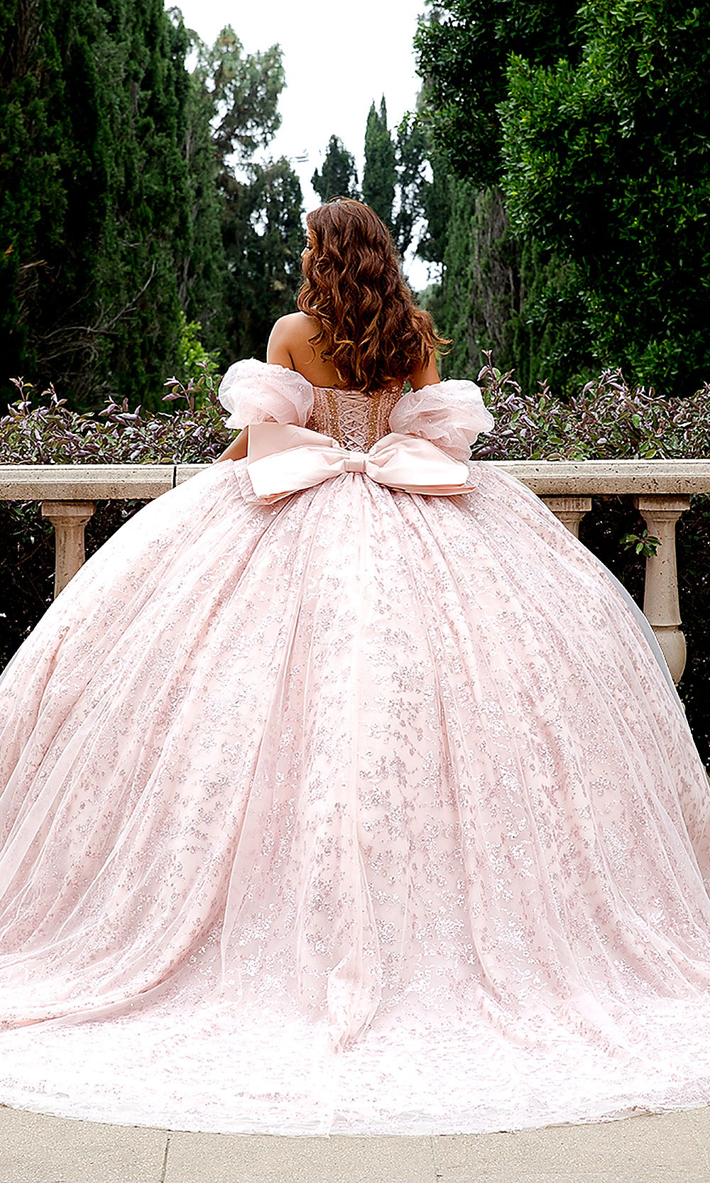 Bella Princess PQ1080 Blush Pink Quinceanera Ball Gown Dress