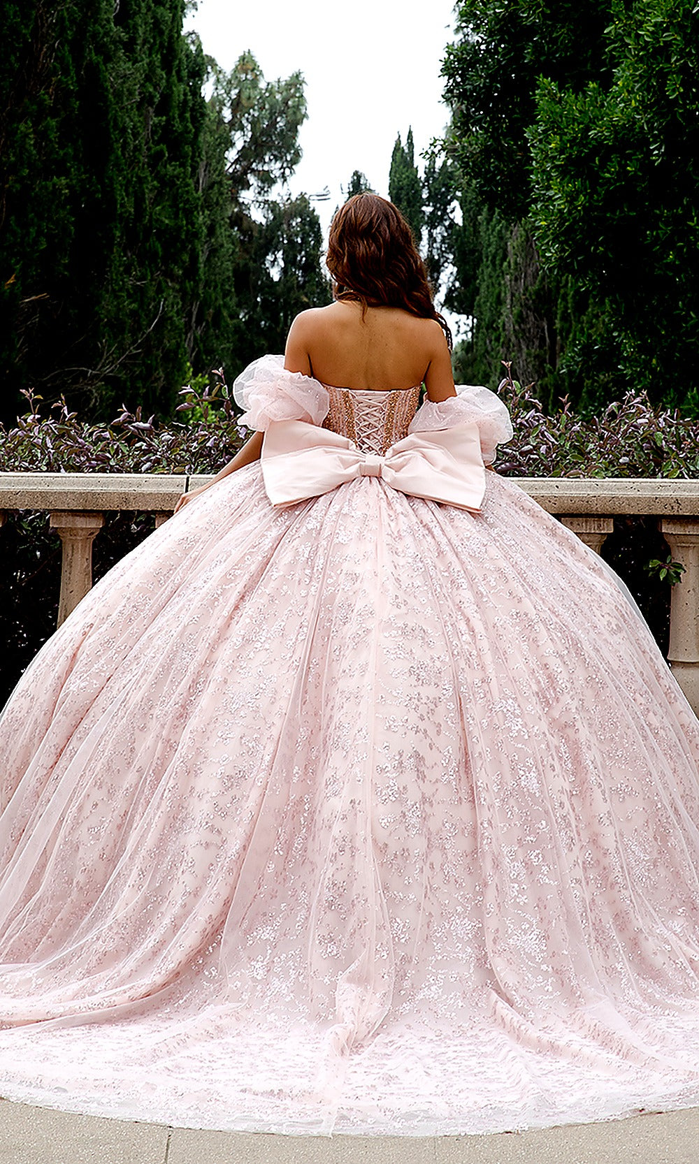 Bella Princess PQ1080 Blush Pink Quinceanera Ball Gown Dress