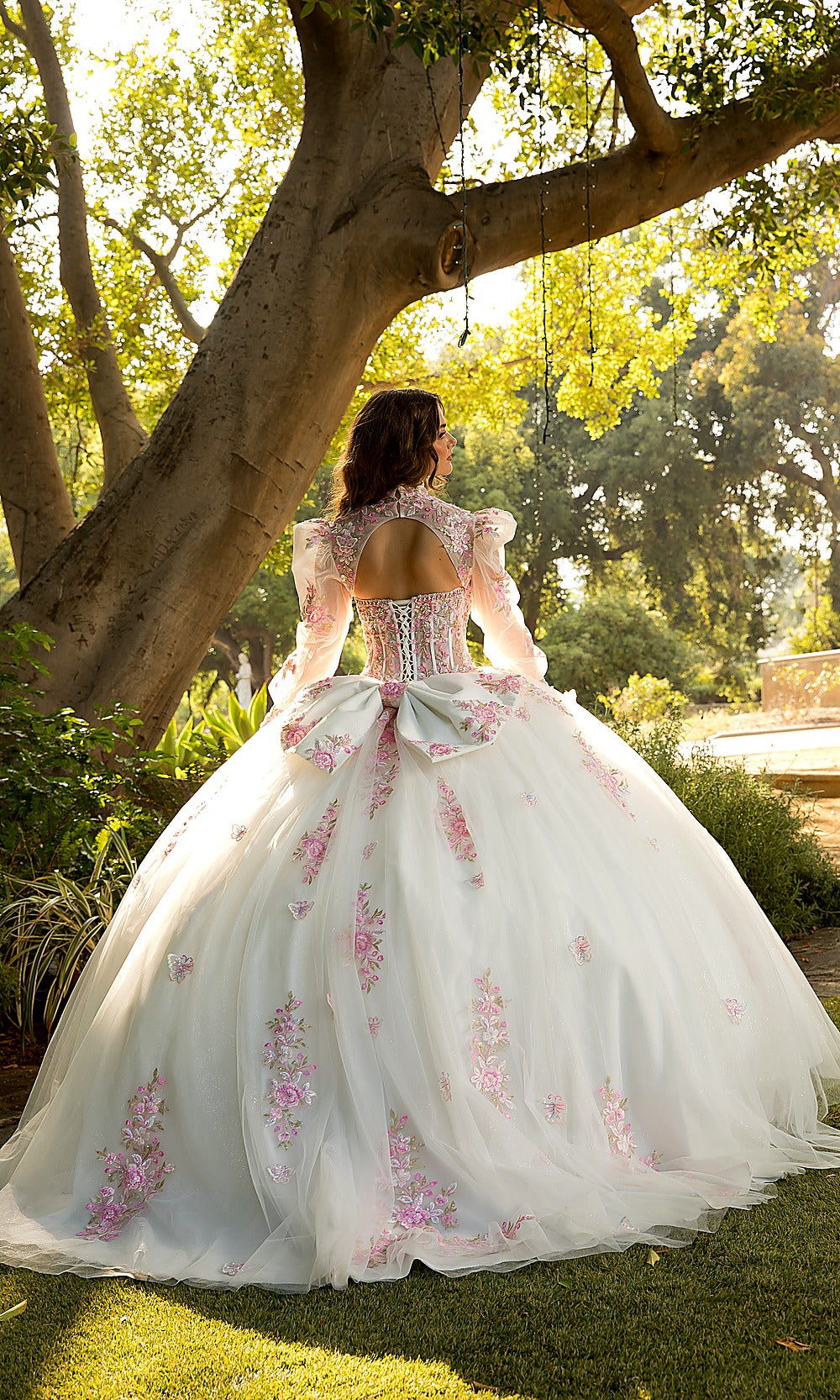Bella Princess PQ1093 Light Pink Quinceanera Ball Gown Dress