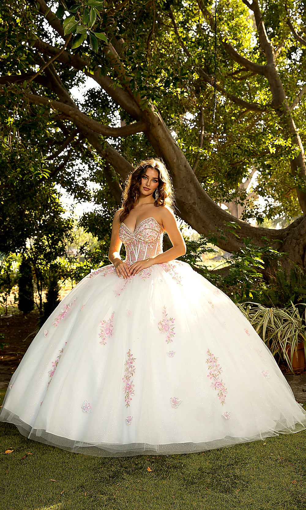 Bella Princess PQ1093 Light Pink Quinceanera Ball Gown Dress