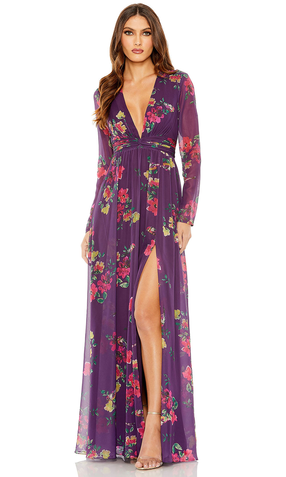 leena Duggal 68558 Purple Multi