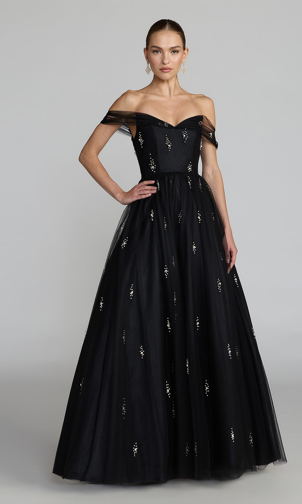 Mac Duggal 13227 Evening Dress - Black - AB