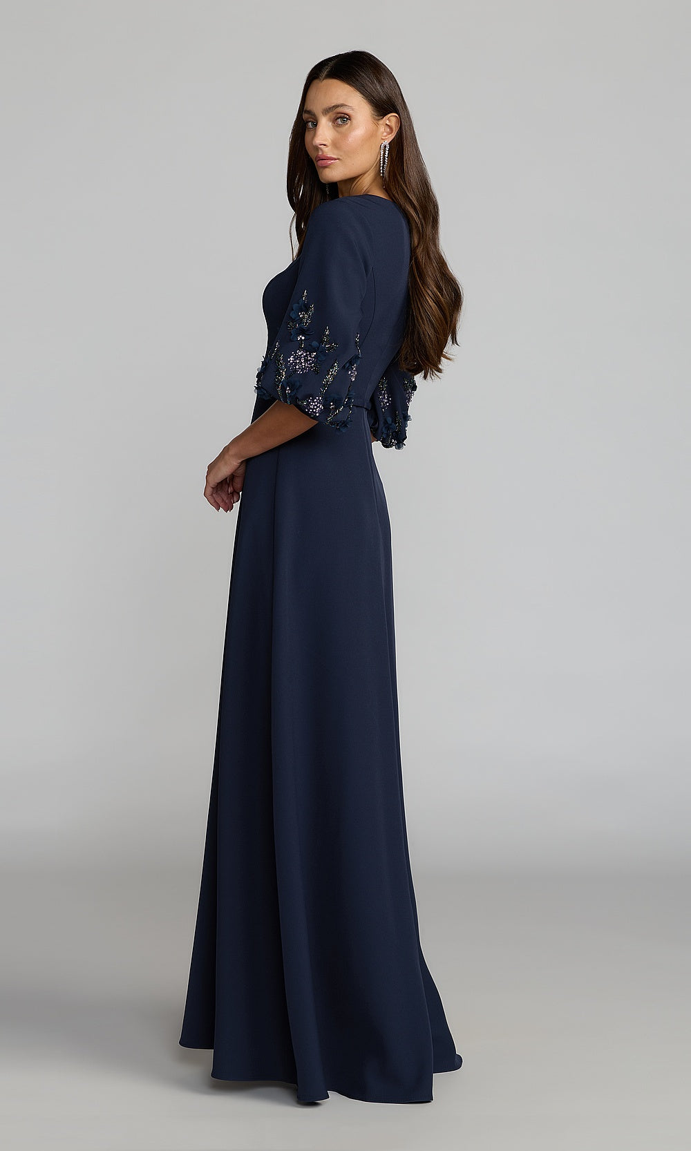 Mac Duggal 13230 Evening Dress - Midnightmulti - BK