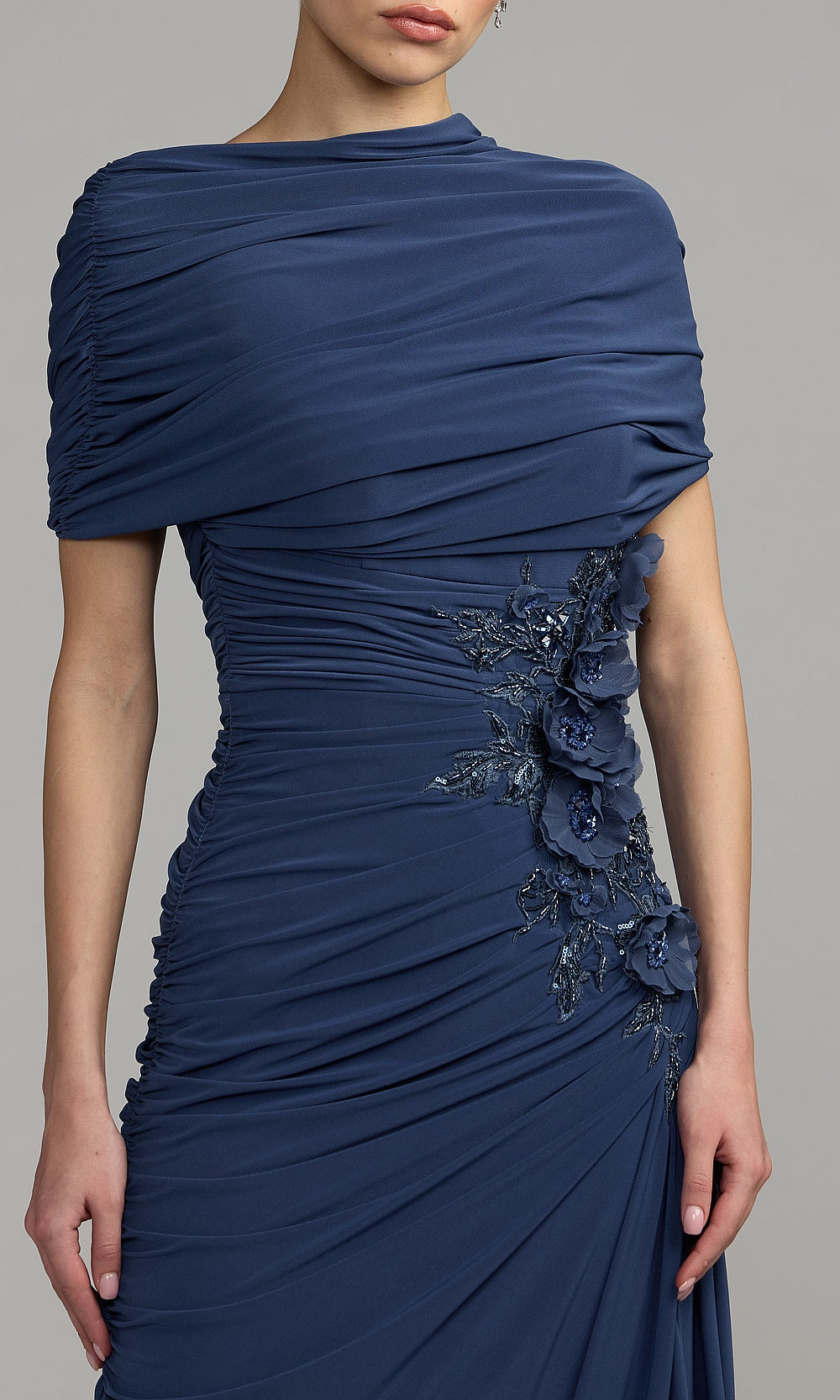 Mac Duggal 13244 Evening Dress - Sapphire - CL