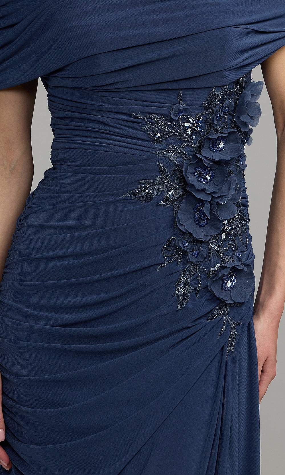 Mac Duggal 13244 Evening Dress - Sapphire - CL2