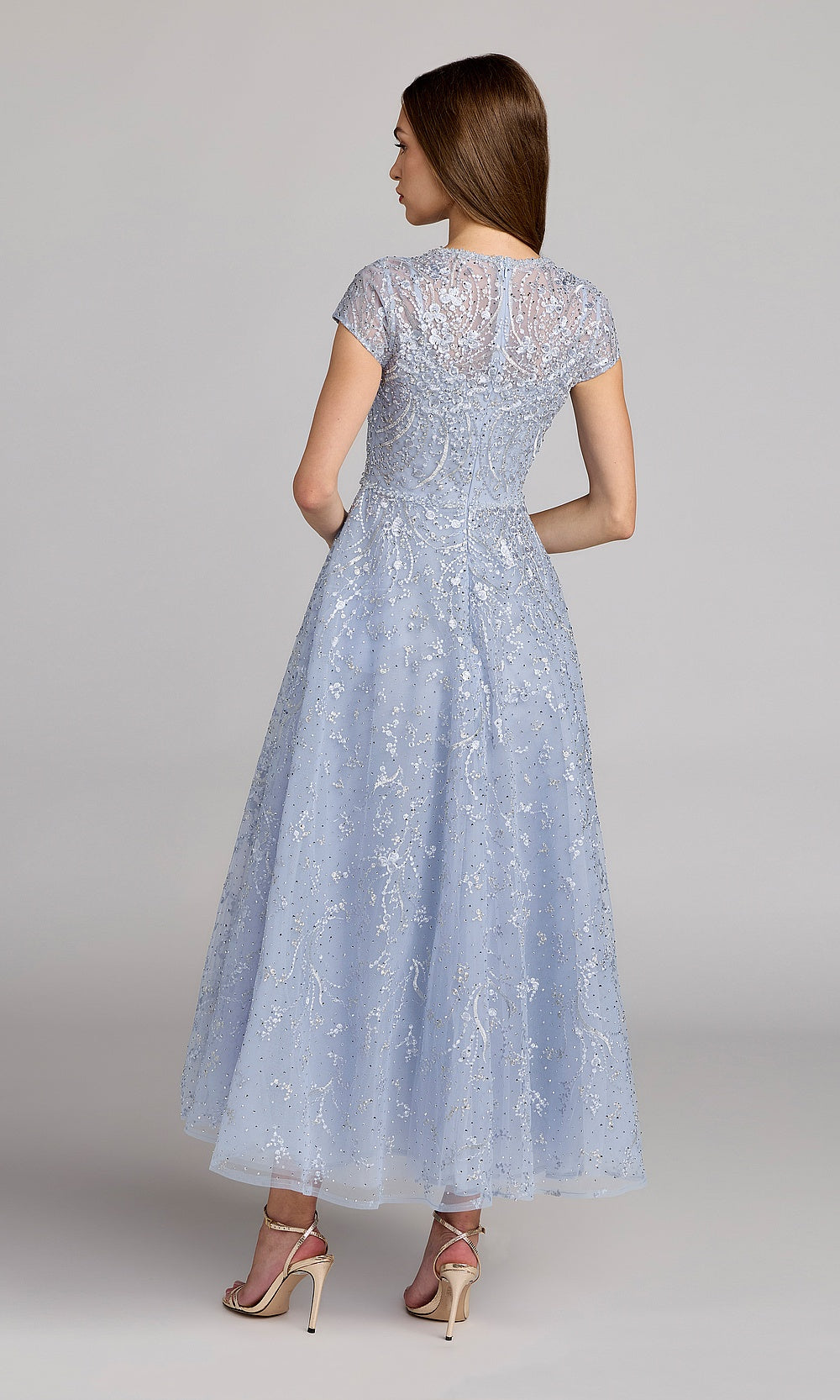 Mac Duggal 20338 Cocktail Dress - Powderblue - BK
