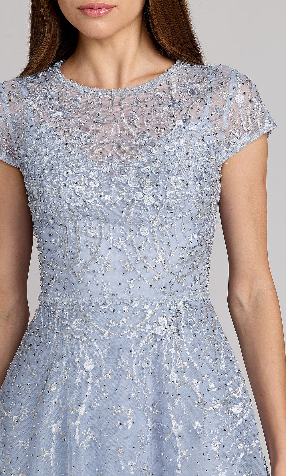 Mac Duggal 20338 Cocktail Dress - Powderblue - CL