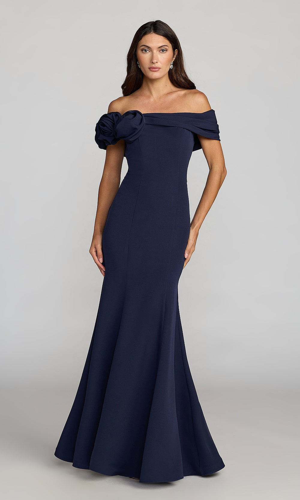 Mac Duggal 21104 Evening Dress - Navy - AB