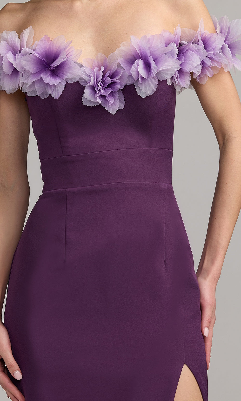 Mac Duggal 21235 Evening Dress - Plum - CL2