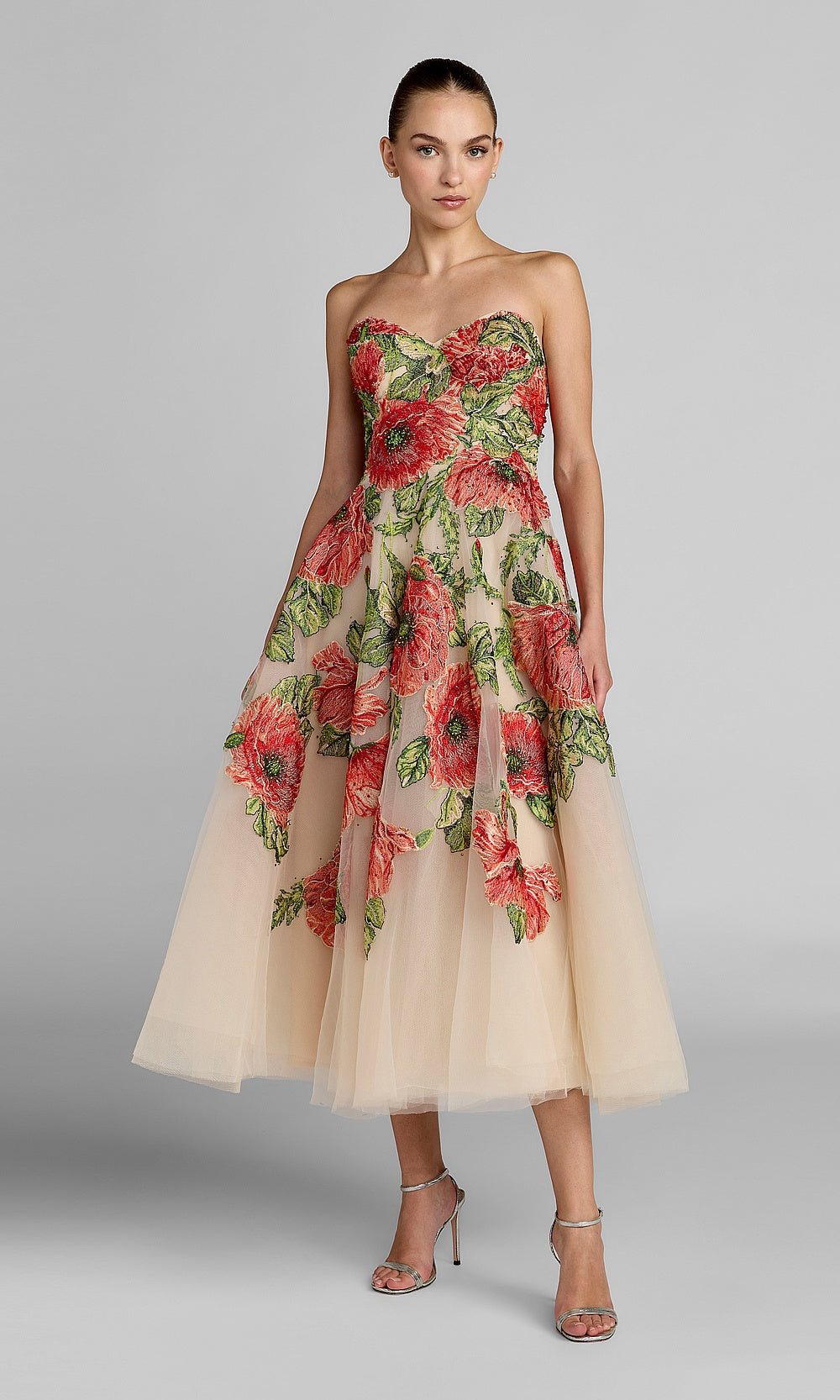 Mac Duggal 21300 Cocktail Dress - Nudemulti - AB