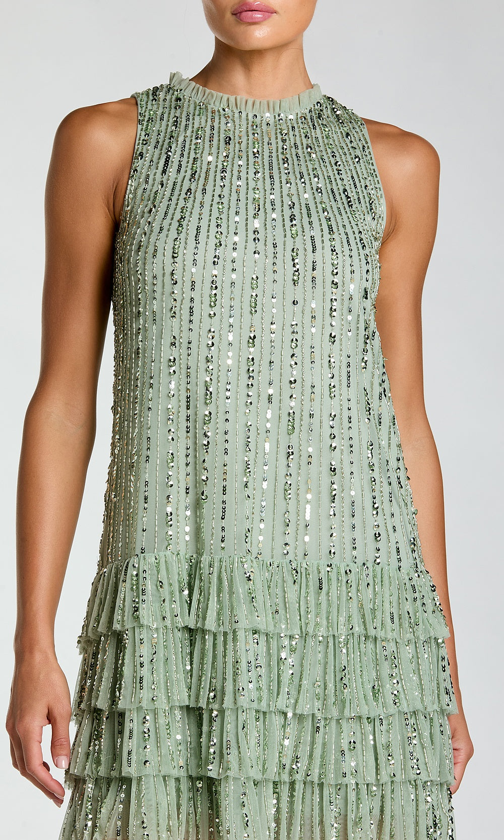 Mac Duggal 23030 Cocktail Dress - Sage - CL