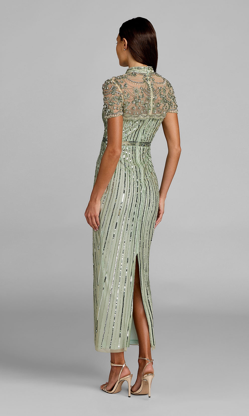 Mac Duggal 23075 Cocktail Dress - Lightsage - BK