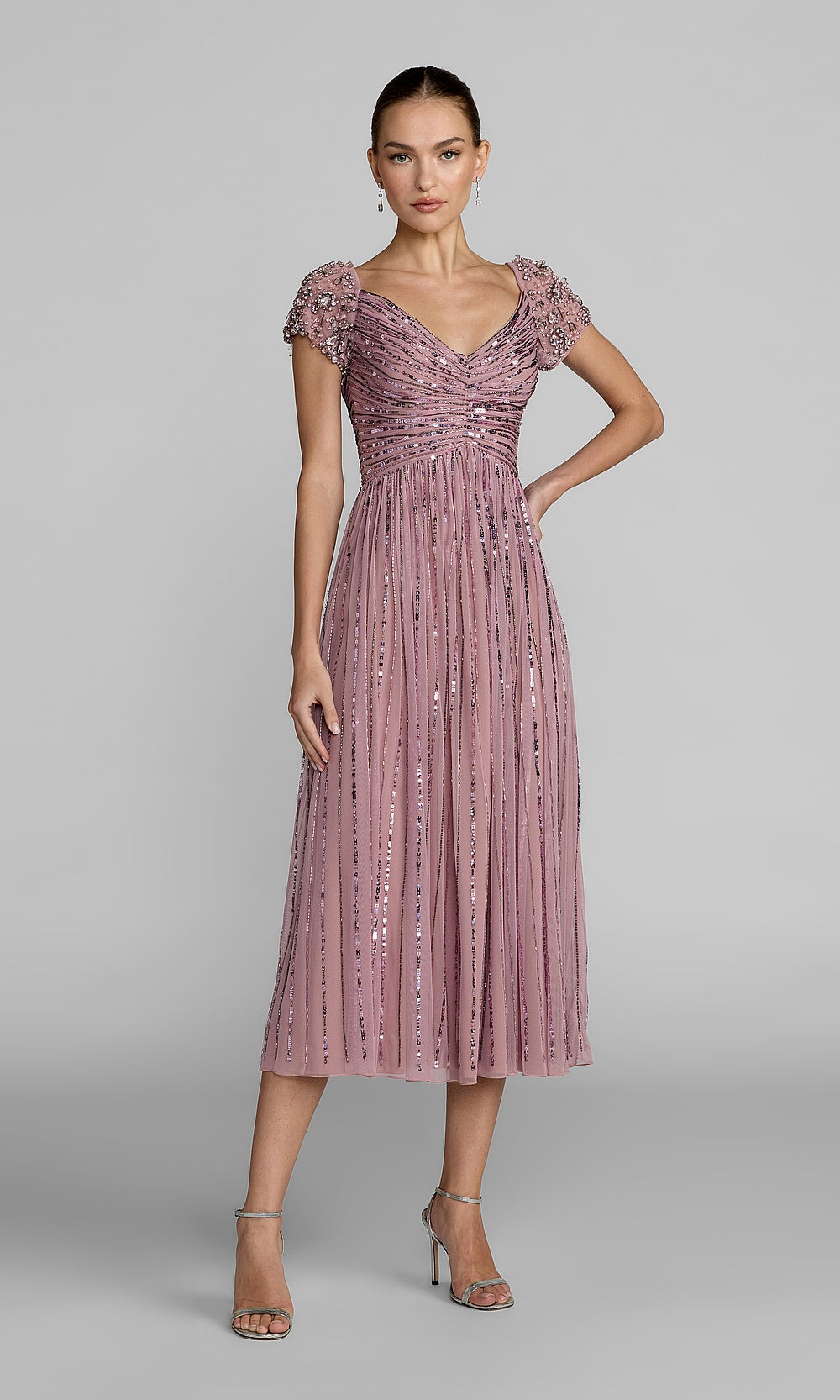 Mac Duggal 23098 Cocktail Dress - Vintagelilac - AB